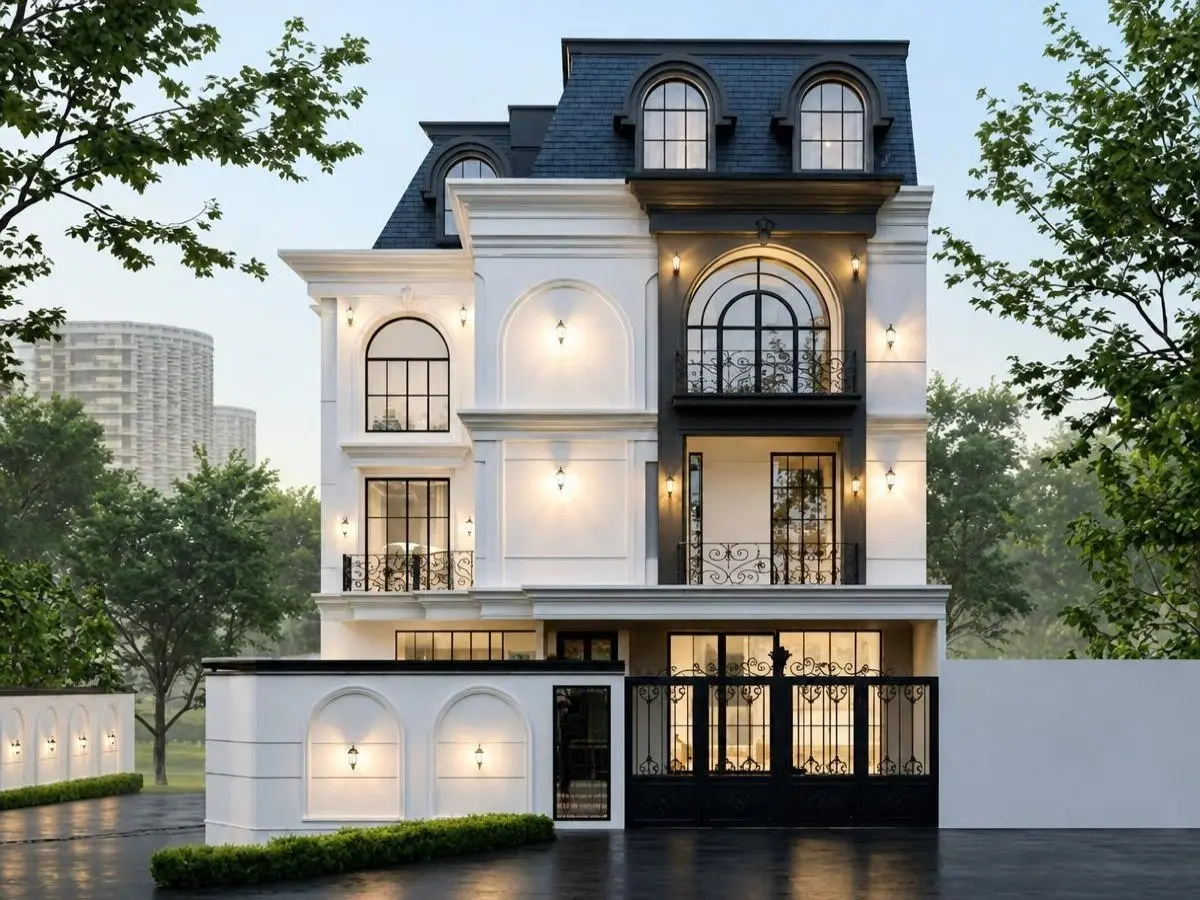 Render eksterior proyek Mr Am oleh RHI Architect