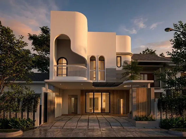 Desain proyek Mr Hf oleh RHI Architect